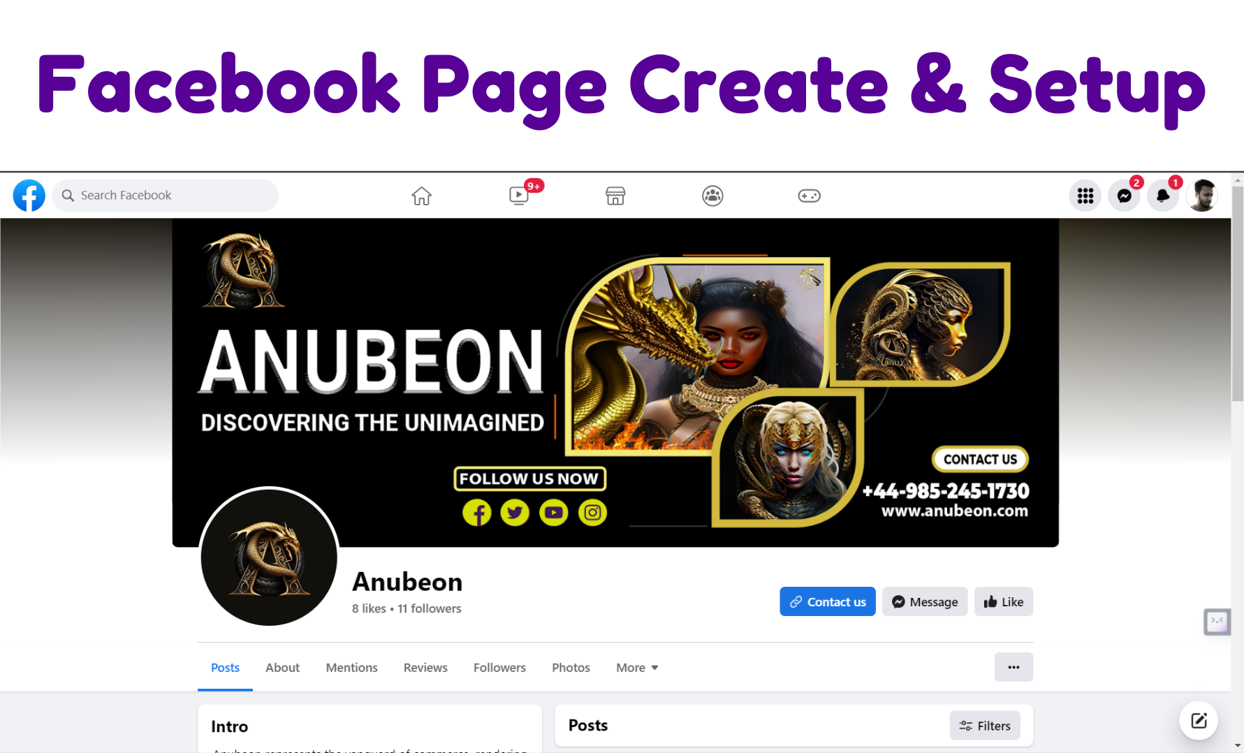 Social Media Account Create & SetUp